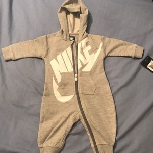 80% off Nike Other - Nike baby onesie from Carol's closet on Poshmark Gray Baby Nike Bodysuit